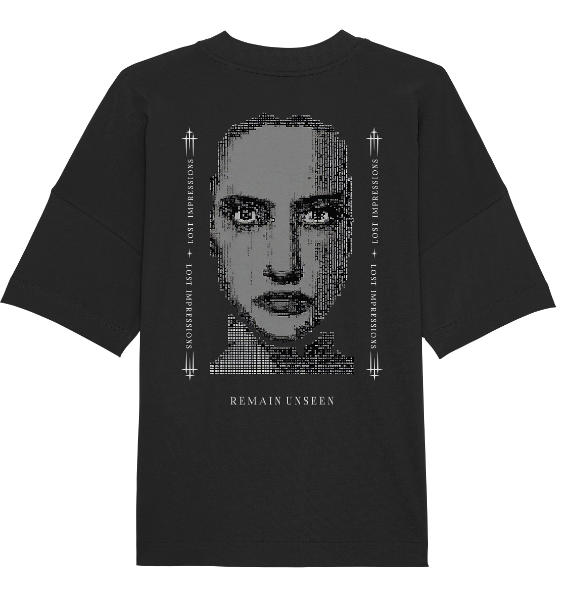 Remain Unseen LOST IMPRESSIONS - Organic Oversize Shirt