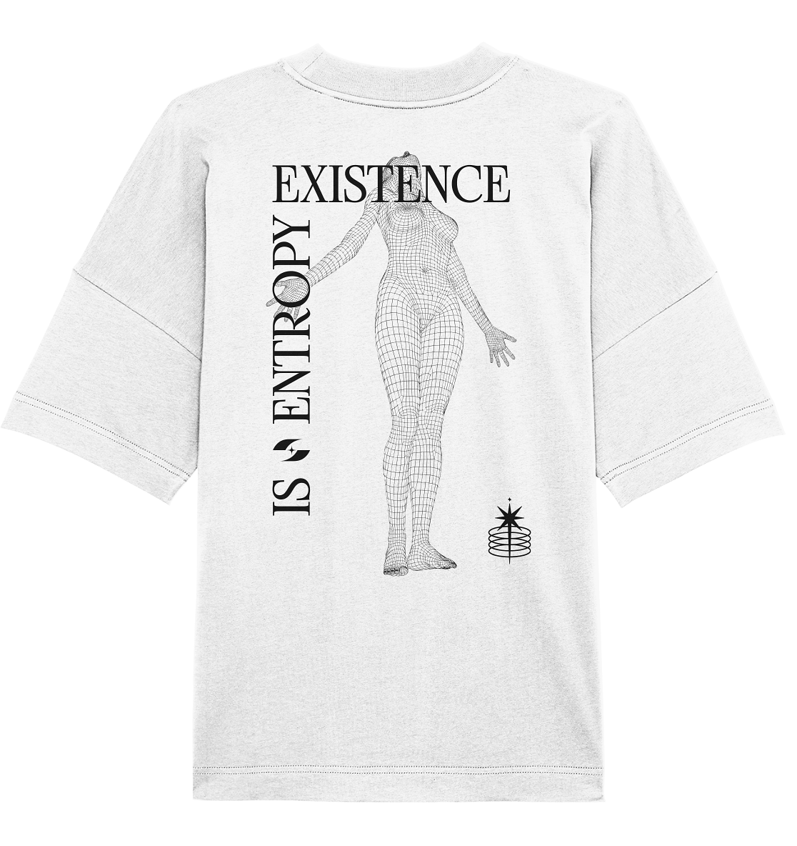 Existence is Entropy HIGHERSELF-W - Organic Oversize Shirt