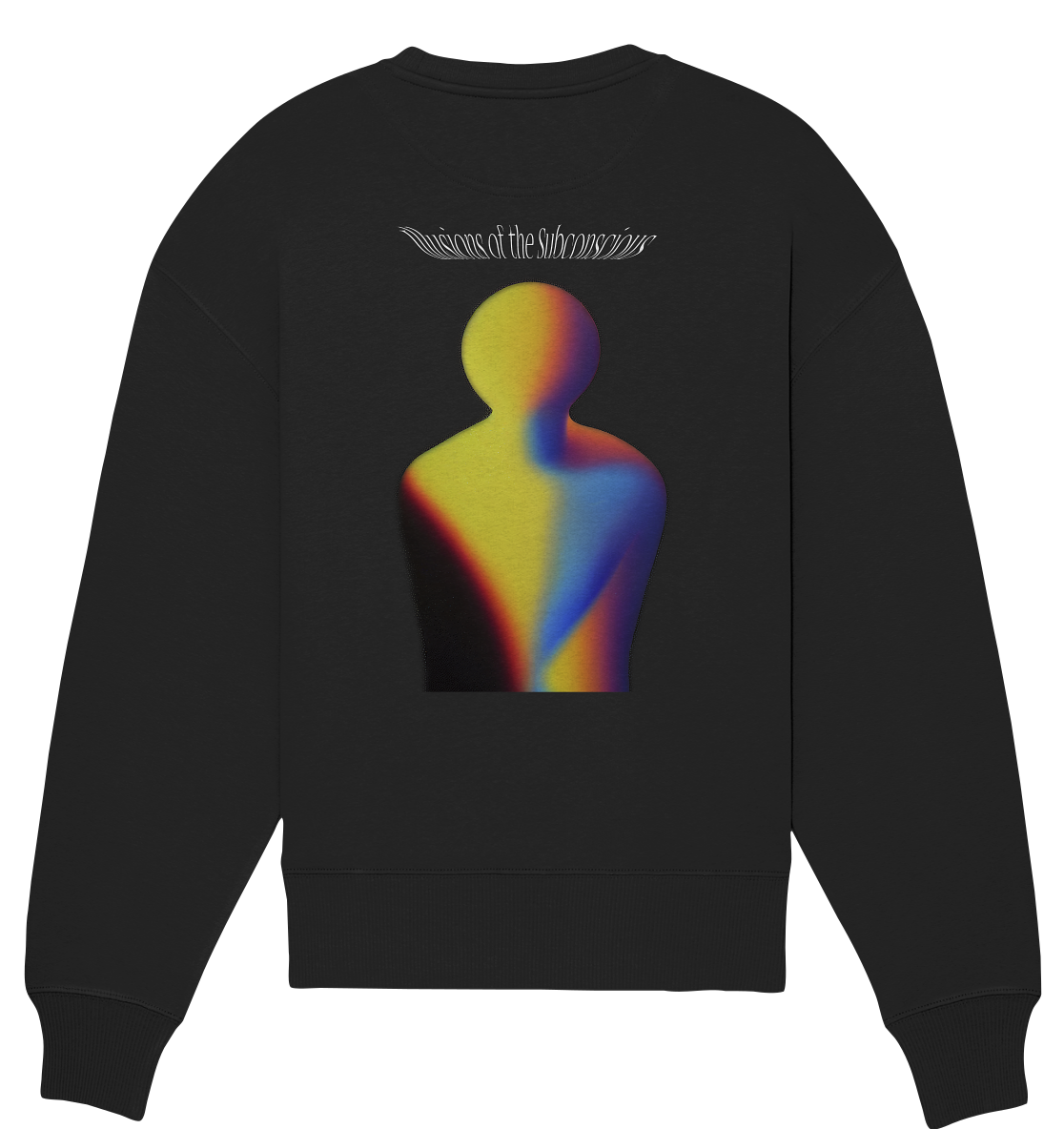 Illusions of the Subconscious LOST IMPRESSIONS - Organic Oversize Sweatshirt