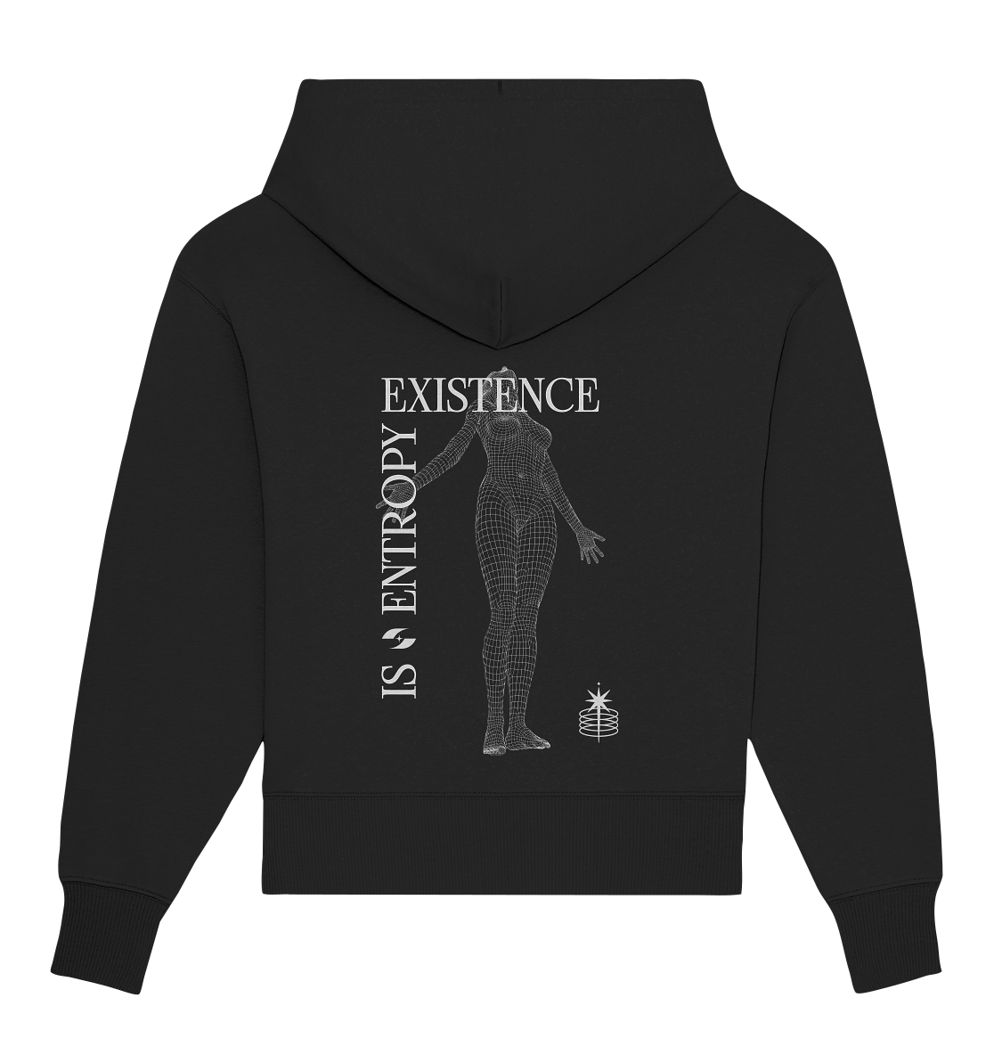 Existence Is Entropy HIGHERSELF - Organic Oversize Hoodie