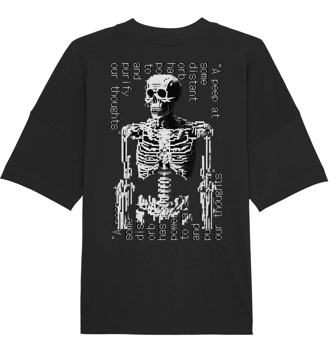 Lost in Translation LOST IMPRESSIONS - Organic Oversize Shirt