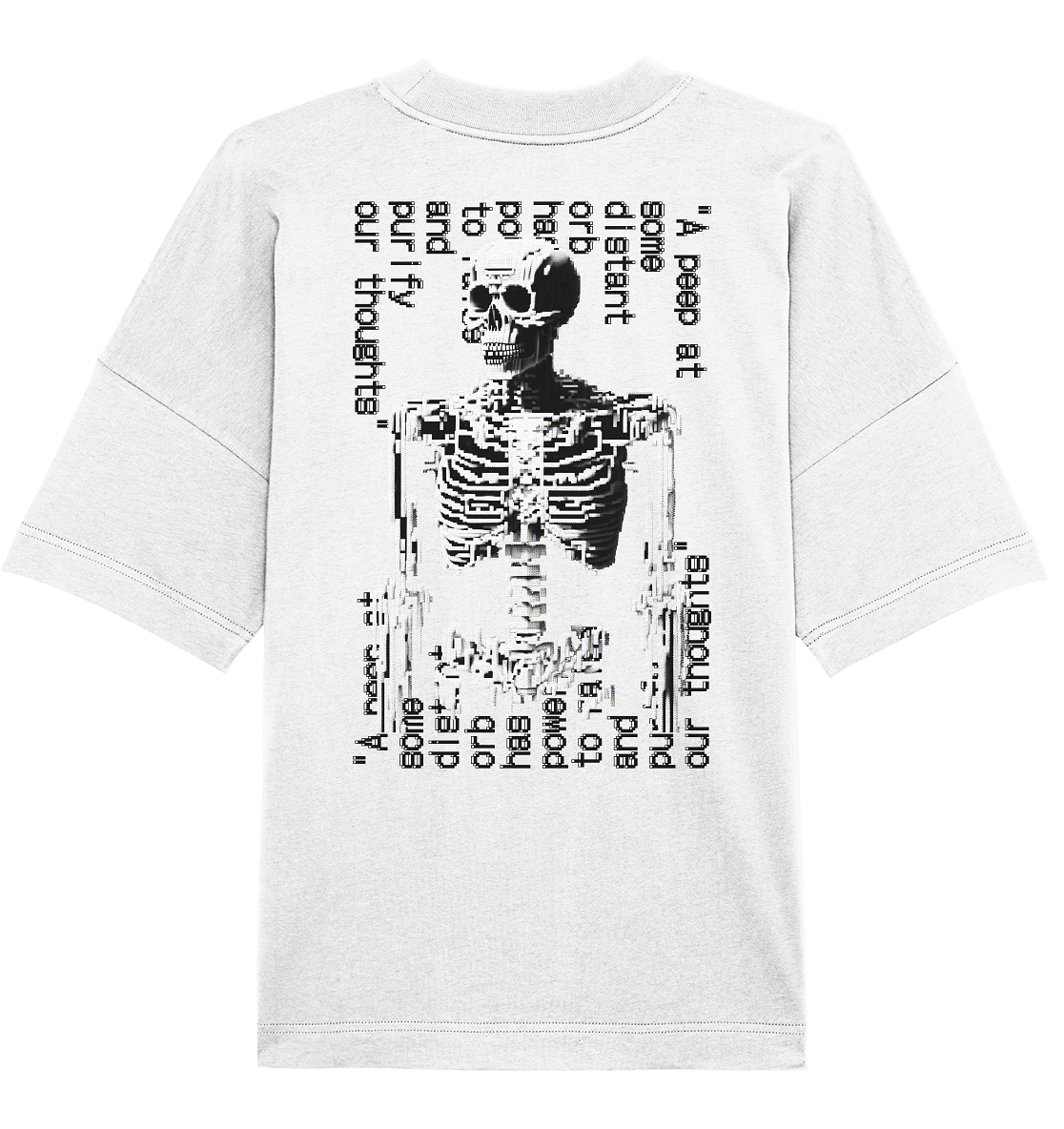 Lost in Translation LOST IMPRESSIONS - Organic Oversize Shirt