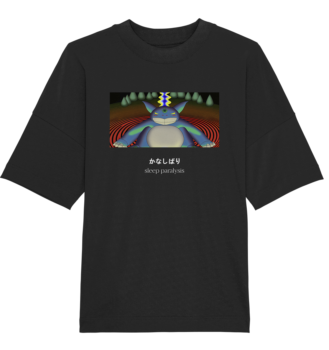 Sleep Paralysis RIKYU - Organic Oversize Shirt