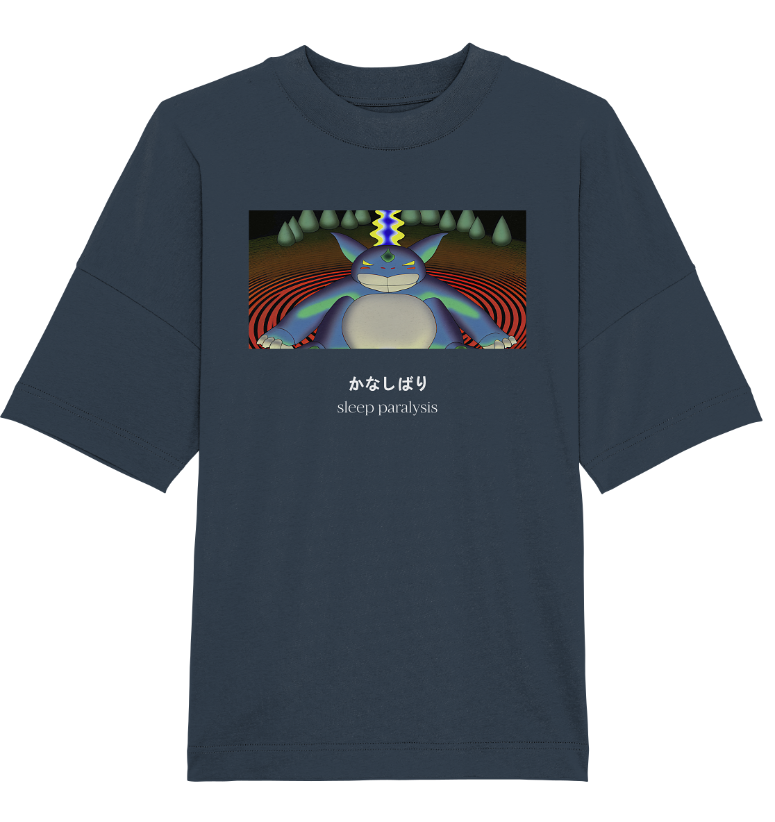 Sleep Paralysis RIKYU - Organic Oversize Shirt