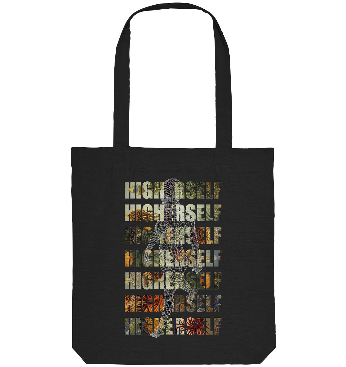 Walking Drip HIGHERSELF - Organic Tote-Bag