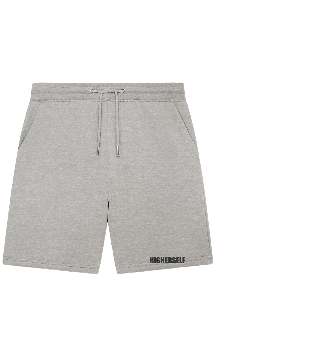Higherself Classics Gray - Organic Jogger Shorts (Stick)