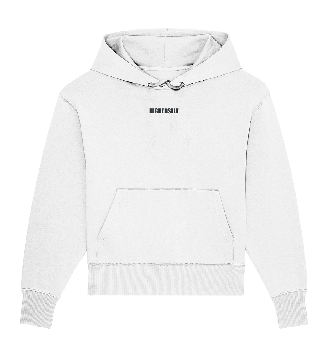 Higherself Classics White - Organic Oversize Hoodie (Stick)