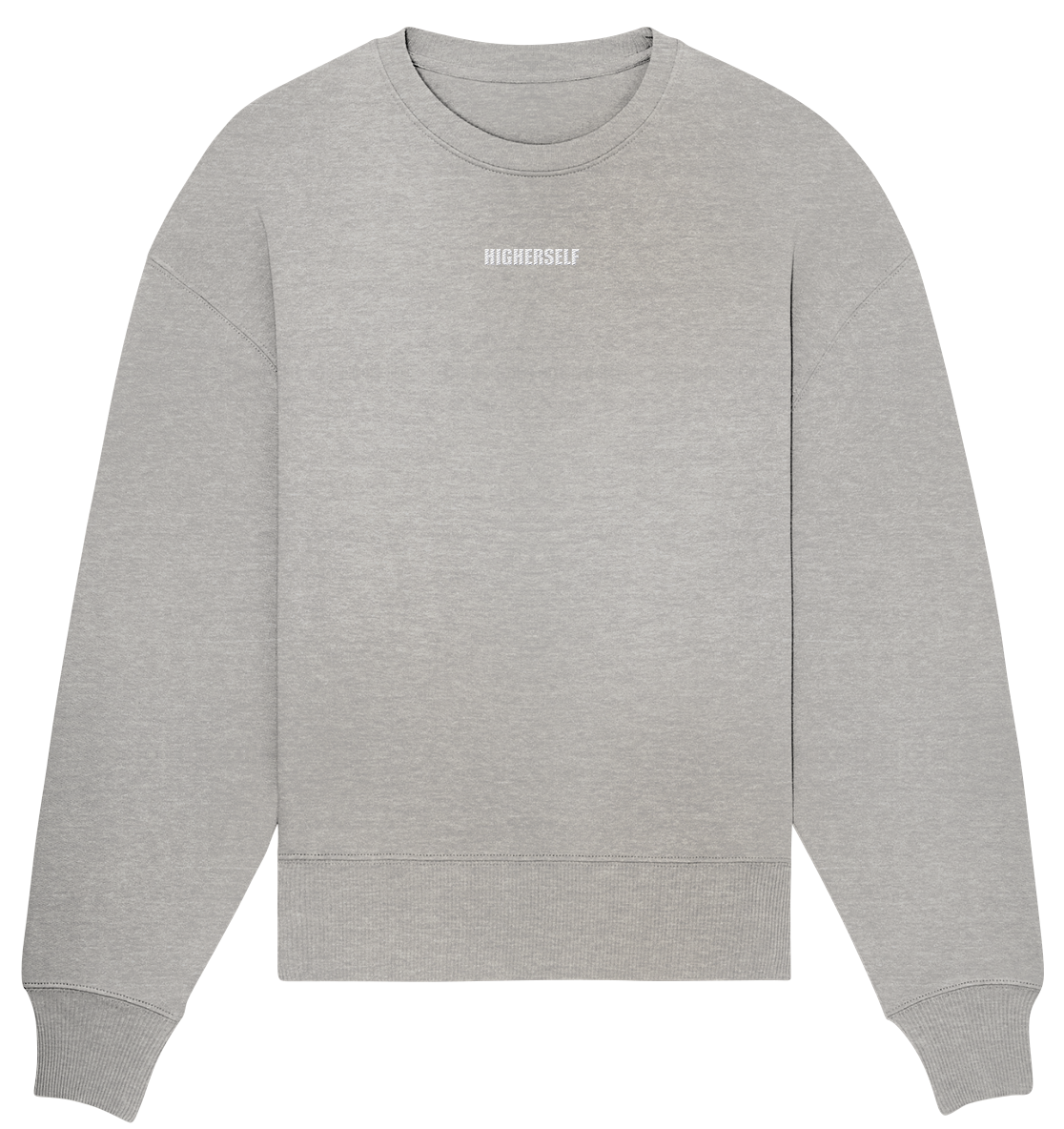 Higherself Classics Gray - Organic Oversize Sweatshirt (Stick)