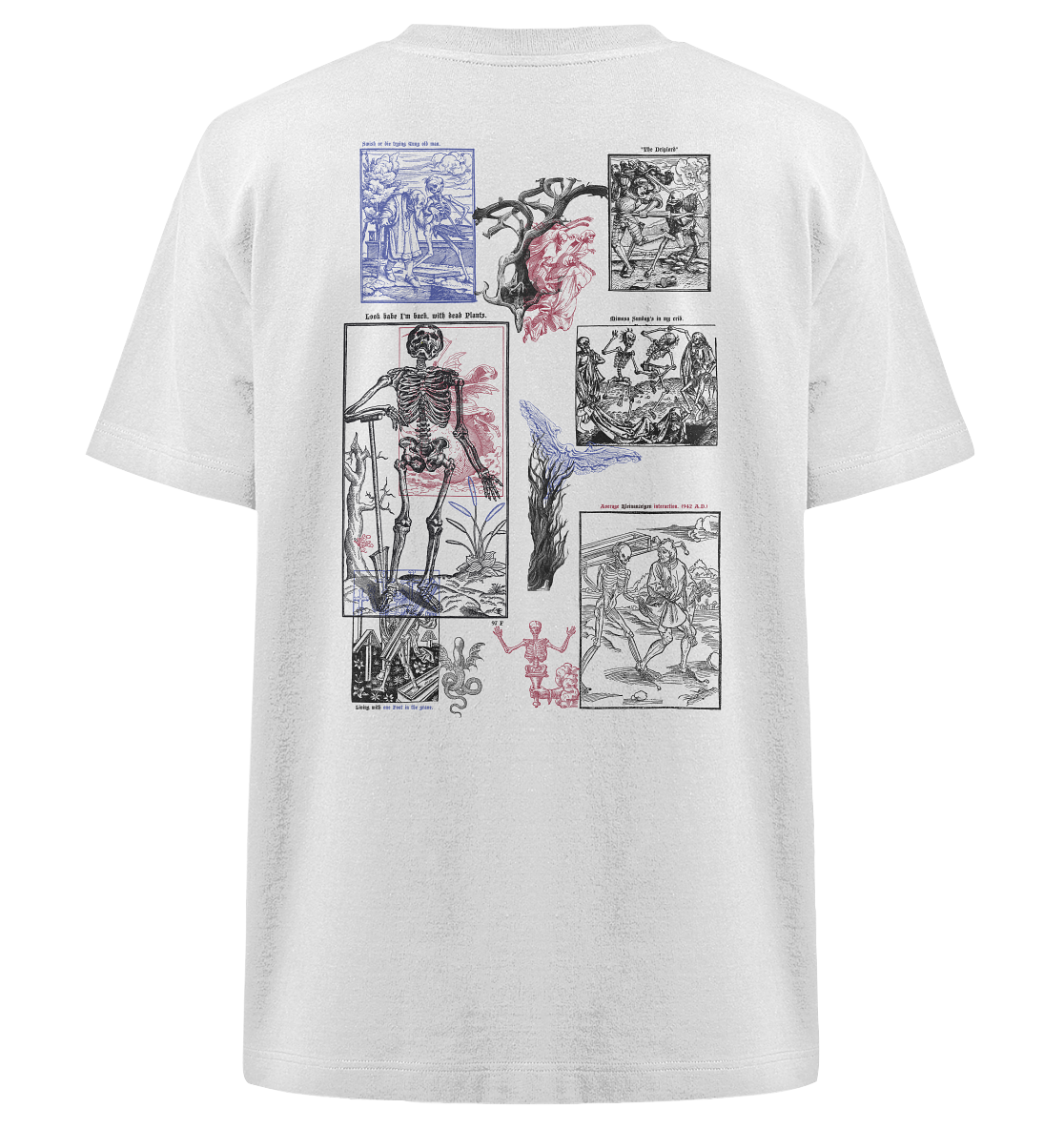 "Pictograms Fol. 97" - Lost Impressions - Heavy Oversized Organic Shirt