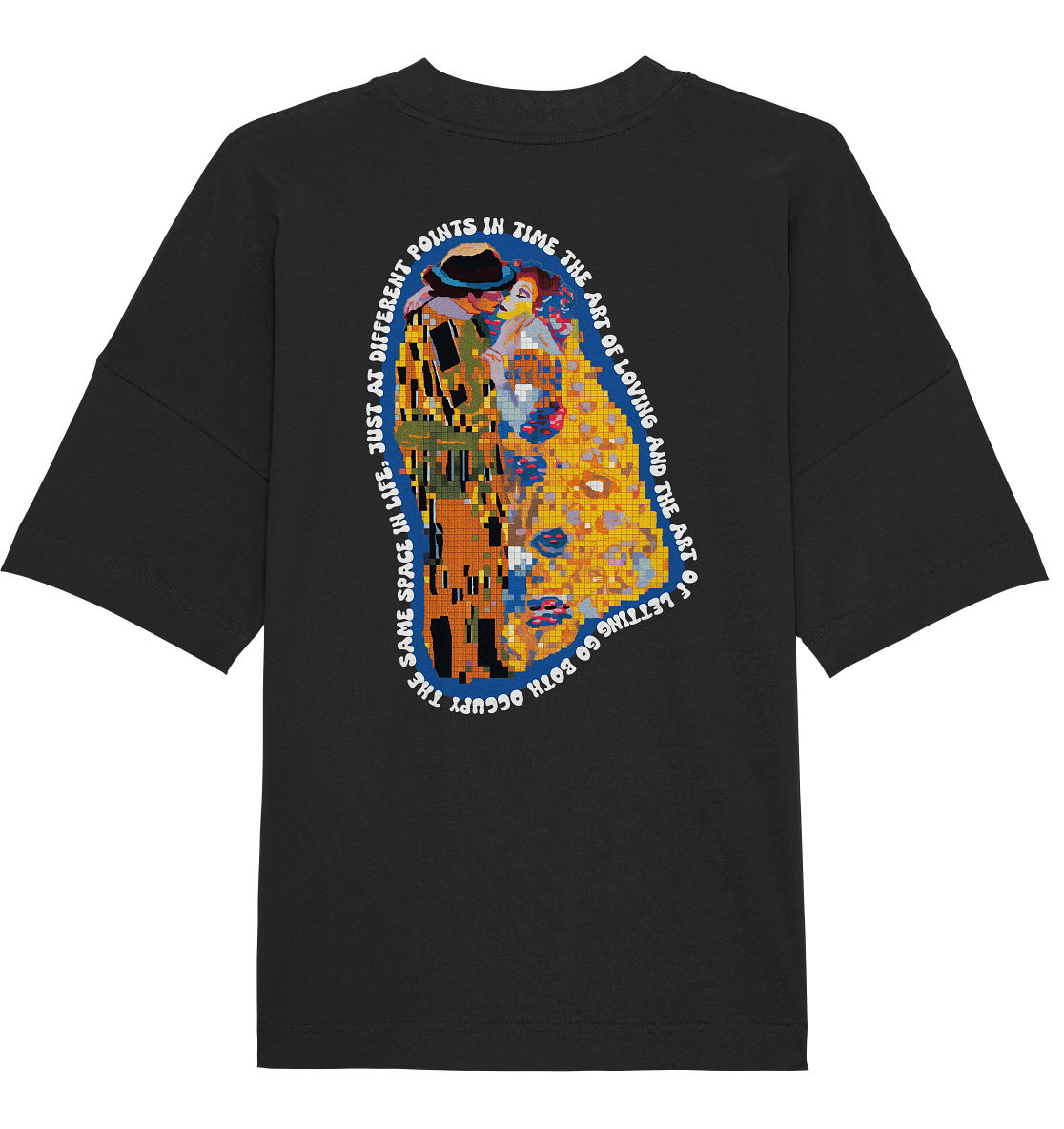 "The Kiss" - Art Departure - Organic Oversize Shirt