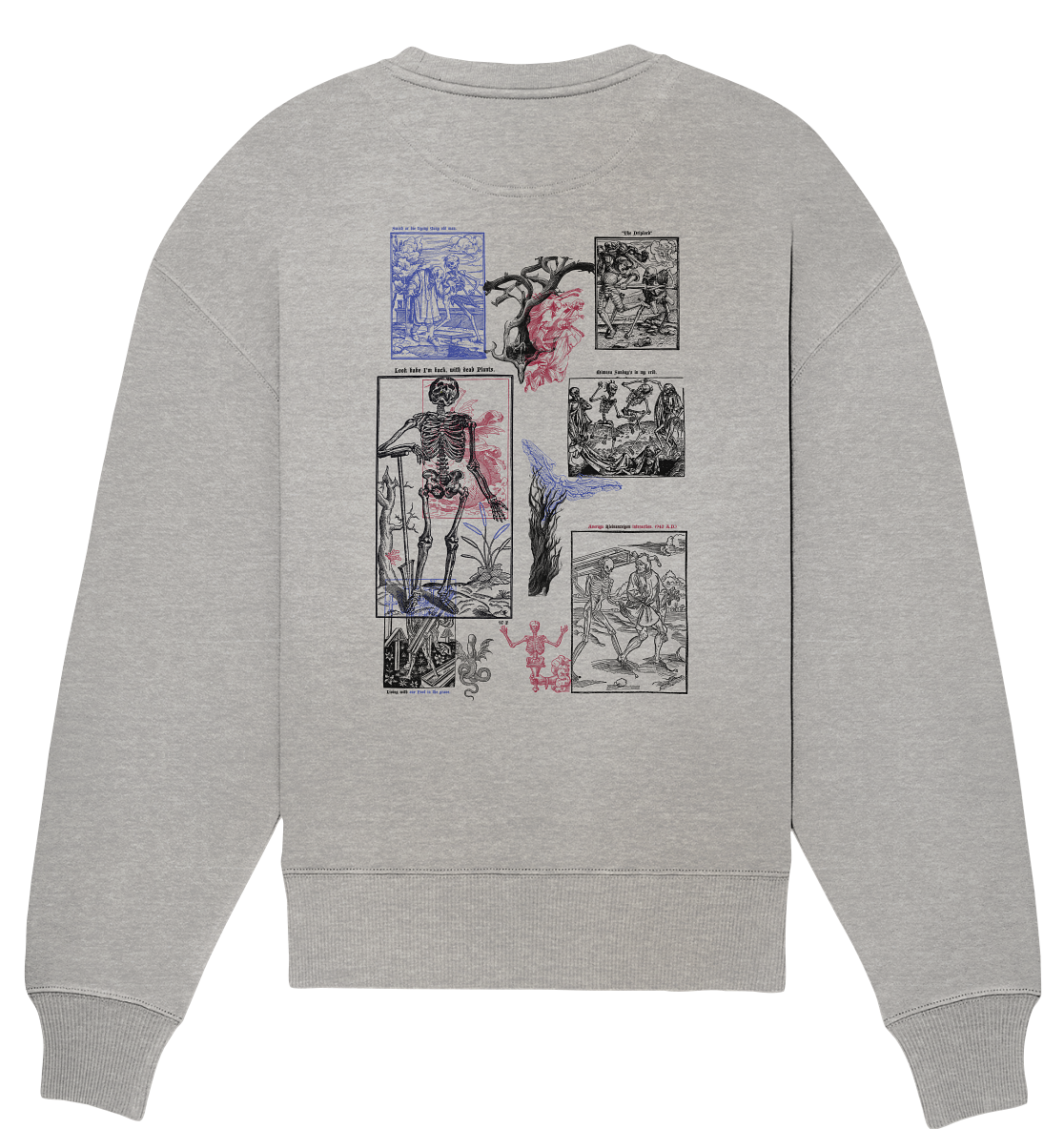 "Pictograms Fol. 97" - Lost Impressions - Organic Oversize Sweatshirt