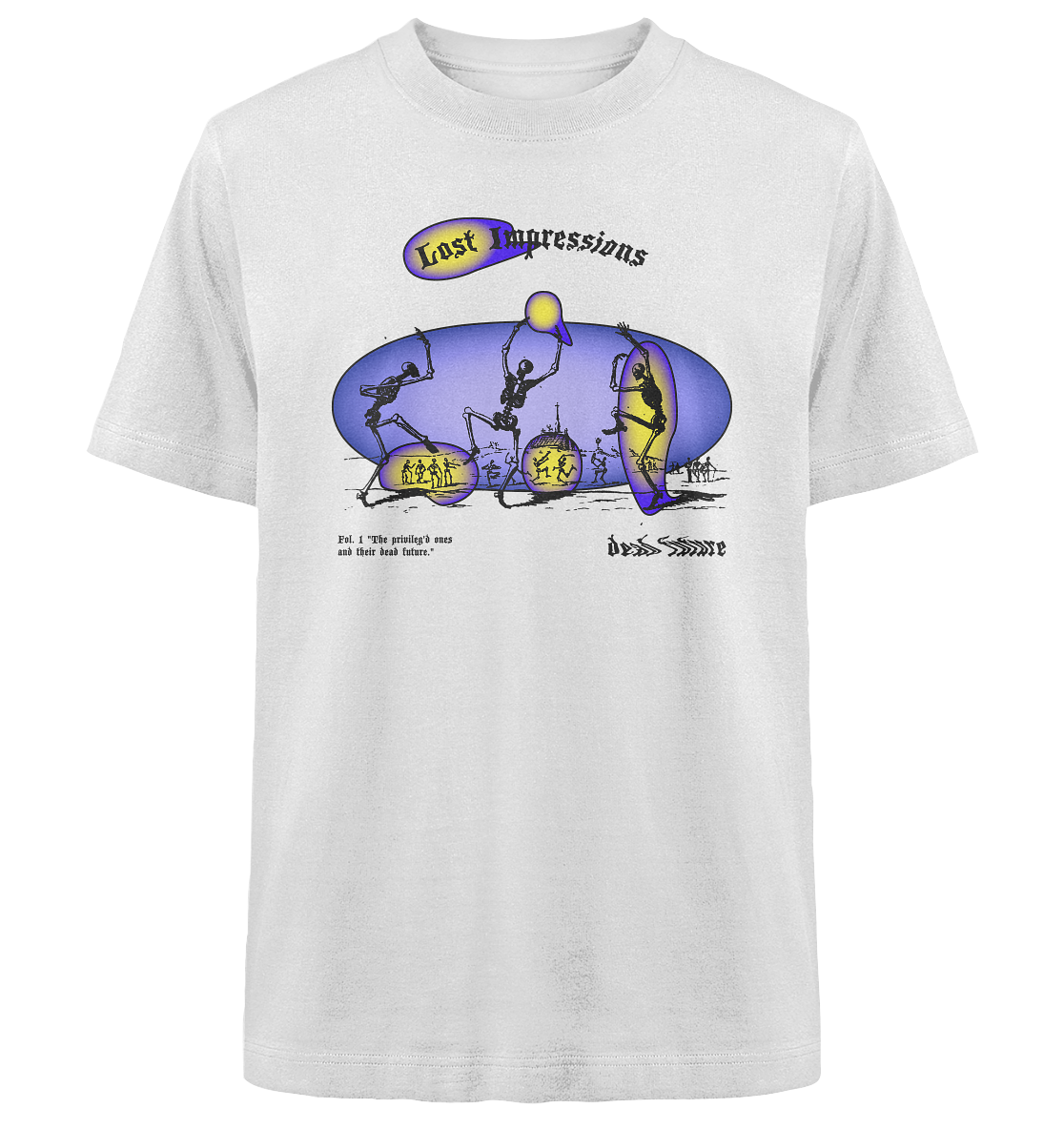 "Dead Future" - Lost Impressions - Heavy Oversized Organic Shirt