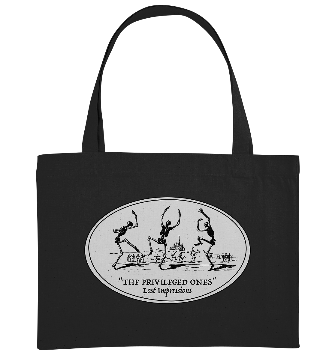 "The Priviledged Ones" - Lost Impressions - Organic Shopping-Bag