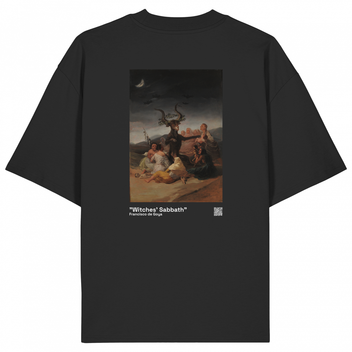 "Witches' Sabbath" - Francisco de Goya - Higherself x Art Departure W - Organic Oversize Shirt