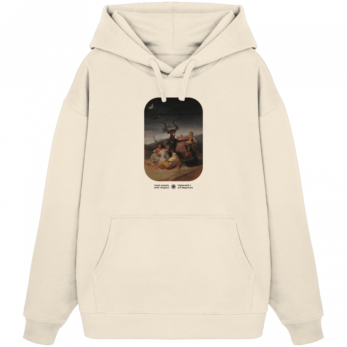 "Witches' Sabbath" - Francisco de Goya - Higherself x Art Departure - Organic Oversize Hoodie